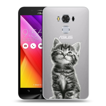 Пластиковый чехол на ASUS ZenFone 3 Max ZC553KL с принтом Котенок