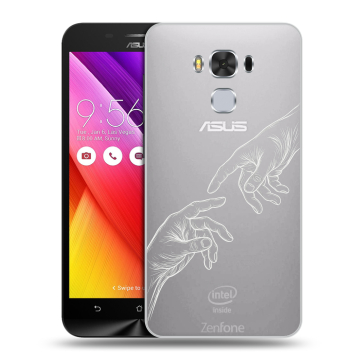 Пластиковый чехол на ASUS ZenFone 3 Max ZC553KL с принтом Сотворение мира