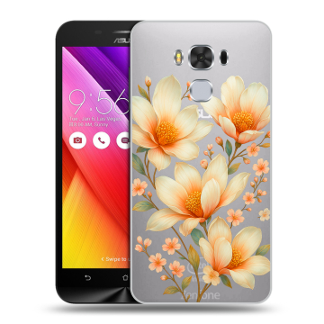 Пластиковый чехол на ASUS ZenFone 3 Max ZC553KL с принтом Цветы