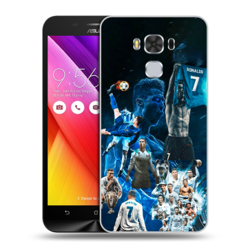 Пластиковый чехол на ASUS ZenFone 3 Max ZC553KL с принтом Реал Роналдо Пластиковый чехол на ASUS ZenFone 3 Max ZC553KL с принтом Реал Роналдо