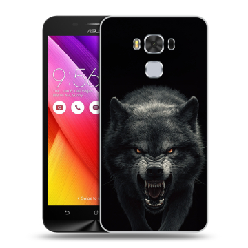 Пластиковый чехол на ASUS ZenFone 3 Max ZC553KL с принтом Волк