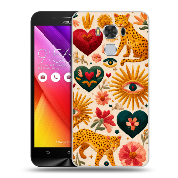 Пластиковый чехол на ASUS ZenFone 3 Max ZC553KL с принтом Модный принт