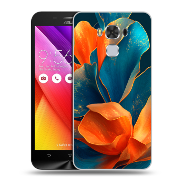 Пластиковый чехол на ASUS ZenFone 3 Max ZC553KL с принтом Цветы
