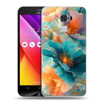 Пластиковый чехол на ASUS ZenFone 3 Max ZC553KL с принтом Цветы