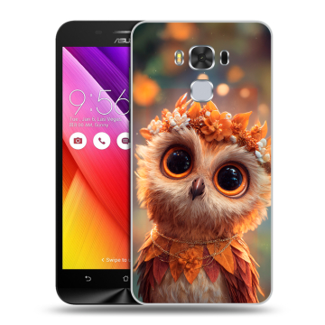 Пластиковый чехол на ASUS ZenFone 3 Max ZC553KL с принтом Милая сова