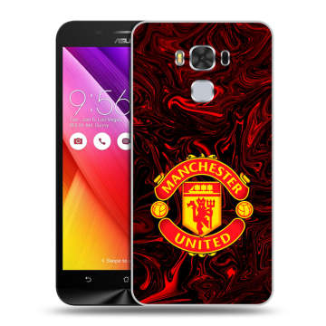 Пластиковый чехол на ASUS ZenFone 3 Max ZC553KL с принтом Manchester United