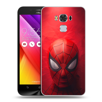 Пластиковый чехол на ASUS ZenFone 3 Max ZC553KL с принтом Spiderman Человек паук