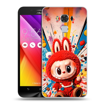 Пластиковый чехол на ASUS ZenFone 3 Max ZC553KL с принтом Labubu Лабубу