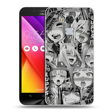 Пластиковый чехол на ASUS ZenFone 3 Max ZC553KL с принтом Ahegao Ахегао Аниме