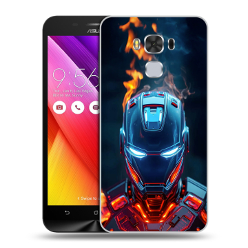 Пластиковый чехол на ASUS ZenFone 3 Max ZC553KL с принтом IronMan Железный человек