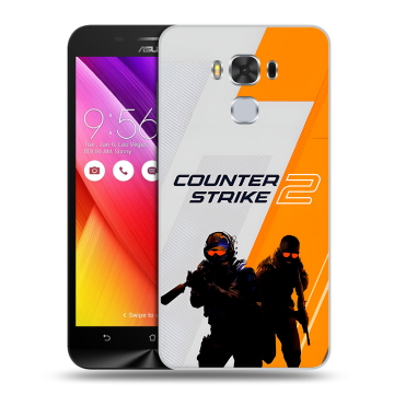 Пластиковый чехол на ASUS ZenFone 3 Max ZC553KL с принтом Counter Strike