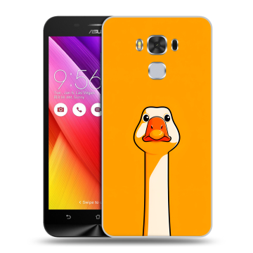 Пластиковый чехол на ASUS ZenFone 3 Max ZC553KL с принтом Смешная утка