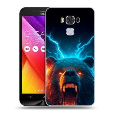Пластиковый чехол на ASUS ZenFone 3 Max ZC553KL с принтом Медведь