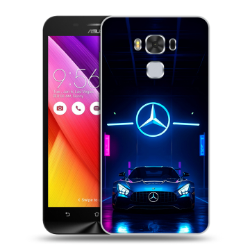 Пластиковый чехол на ASUS ZenFone 3 Max ZC553KL с принтом Mercedes Мерседес