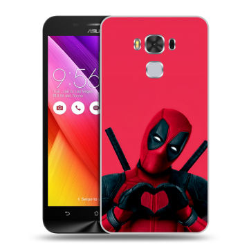 Пластиковый чехол на ASUS ZenFone 3 Max ZC553KL с принтом Дедпул Deadpool