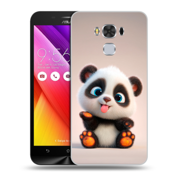 Пластиковый чехол на ASUS ZenFone 3 Max ZC553KL с принтом милая панда