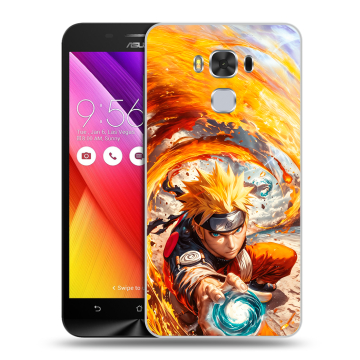 Пластиковый чехол на ASUS ZenFone 3 Max ZC553KL с принтом Аниме Наруто Naruto