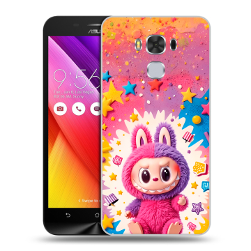 Пластиковый чехол на ASUS ZenFone 3 Max ZC553KL с принтом Labubu Лабубу