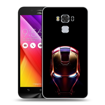 Пластиковый чехол на ASUS ZenFone 3 Max ZC553KL с принтом IronMan Железный человек