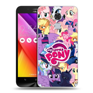 Пластиковый чехол на ASUS ZenFone 3 Max ZC553KL с принтом My little pony Дружба чудо