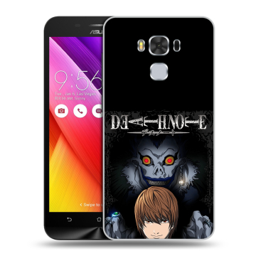 Пластиковый чехол на ASUS ZenFone 3 Max ZC553KL с принтом Death note Тетрадь смерти