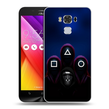 Пластиковый чехол на ASUS ZenFone 3 Max ZC553KL с принтом Игра Кальмара