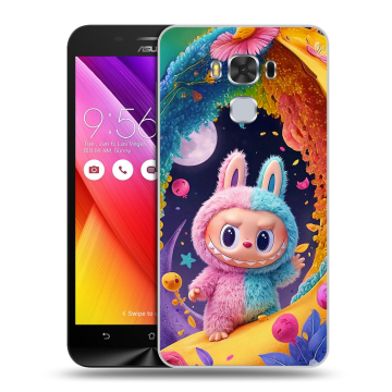 Пластиковый чехол на ASUS ZenFone 3 Max ZC553KL с принтом Labubu Лабубу