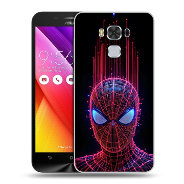 Пластиковый чехол на ASUS ZenFone 3 Max ZC553KL с принтом Spiderman Человек паук