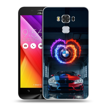 Пластиковый чехол на ASUS ZenFone 3 Max ZC553KL с принтом BMW БМВ