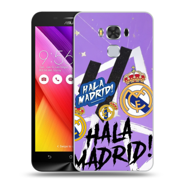 Пластиковый чехол на ASUS ZenFone 3 Max ZC553KL с принтом Real Madrid Реал Мадрид