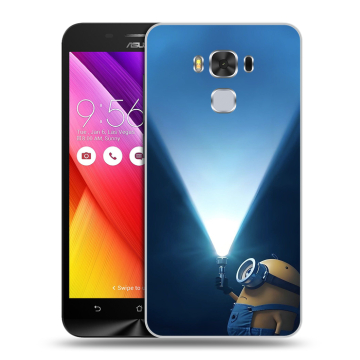 Пластиковый чехол на ASUS ZenFone 3 Max ZC553KL с принтом Миньоны