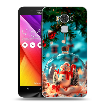 Пластиковый чехол на ASUS ZenFone 3 Max ZC553KL с принтом Новый год