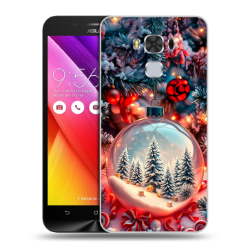 Пластиковый чехол на ASUS ZenFone 3 Max ZC553KL с принтом Новый год