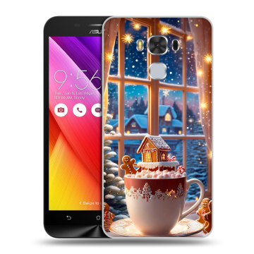 Пластиковый чехол на ASUS ZenFone 3 Max ZC553KL с принтом Новый год