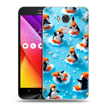 Пластиковый чехол на ASUS ZenFone 3 Max ZC553KL с принтом Новый год