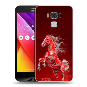 Пластиковый чехол на ASUS ZenFone 3 Max ZC553KL с принтом Новый год