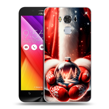 Пластиковый чехол на ASUS ZenFone 3 Max ZC553KL с принтом Новый год