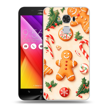 Пластиковый чехол на ASUS ZenFone 3 Max ZC553KL с принтом Новый год