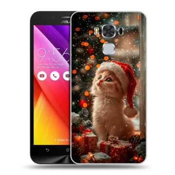 Пластиковый чехол на ASUS ZenFone 3 Max ZC553KL с принтом Новый год