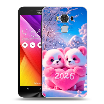 Пластиковый чехол на ASUS ZenFone 3 Max ZC553KL с принтом Новый год