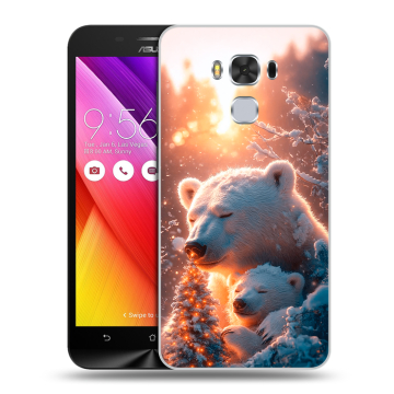 Пластиковый чехол на ASUS ZenFone 3 Max ZC553KL с принтом Новый год