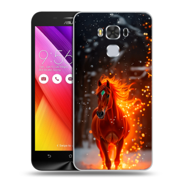 Пластиковый чехол на ASUS ZenFone 3 Max ZC553KL с принтом Новый год