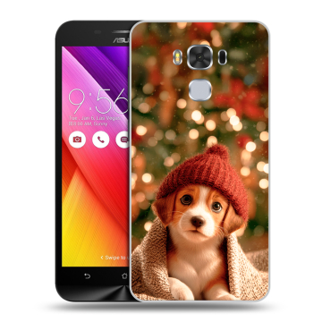 Пластиковый чехол на ASUS ZenFone 3 Max ZC553KL с принтом Новый год