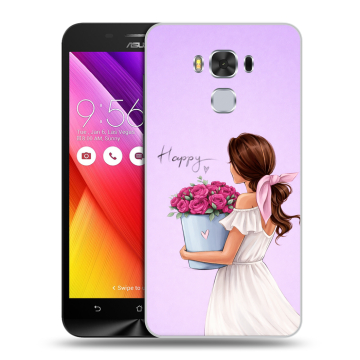 Пластиковый чехол на ASUS ZenFone 3 Max ZC553KL с принтом женский