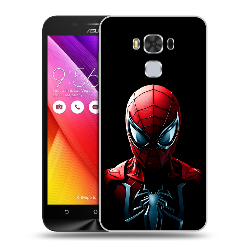 Пластиковый чехол на ASUS ZenFone 3 Max ZC553KL с принтом Spiderman Человек паук Пластиковый чехол на ASUS ZenFone 3 Max ZC553KL с принтом Spiderman Человек паук