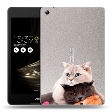 Силиконовый чехол на планшета ASUS ZenPad 3 8.0 Z581KL с принтом Кошки Силиконовый чехол на планшета ASUS ZenPad 3 8.0 Z581KL с принтом Кошки