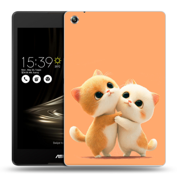 Силиконовый чехол на планшета ASUS ZenPad 3 8.0 Z581KL с принтом Милые котики Силиконовый чехол на планшета ASUS ZenPad 3 8.0 Z581KL с принтом Милые котики