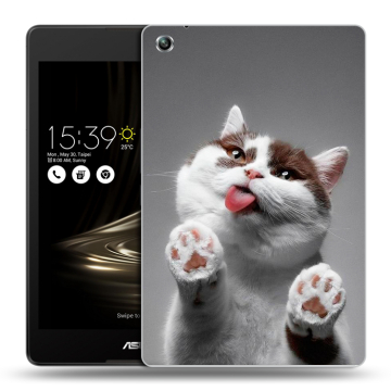 Силиконовый чехол на планшета ASUS ZenPad 3 8.0 Z581KL с принтом Коты Силиконовый чехол на планшета ASUS ZenPad 3 8.0 Z581KL с принтом Коты