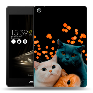 Силиконовый чехол на планшета ASUS ZenPad 3 8.0 Z581KL с принтом Кошки Силиконовый чехол на планшета ASUS ZenPad 3 8.0 Z581KL с принтом Кошки