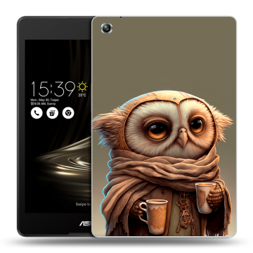 Силиконовый чехол на планшета ASUS ZenPad 3 8.0 Z581KL с принтом Сова Силиконовый чехол на планшета ASUS ZenPad 3 8.0 Z581KL с принтом Сова